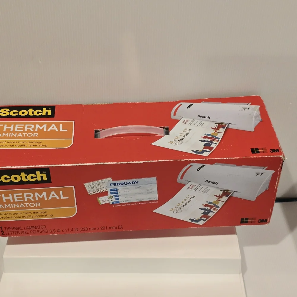Scotch Thermal Laminator TL902 Compact Easy to Use for Home Office Classroom